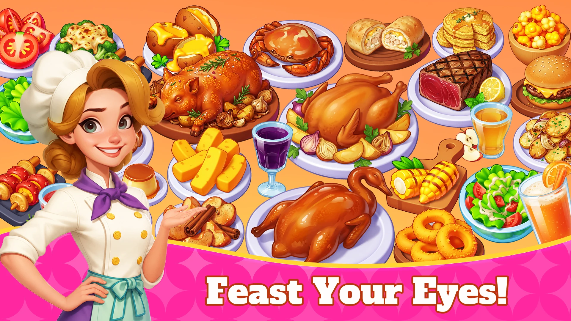 Cooking Master: Merge & Roll screenshot