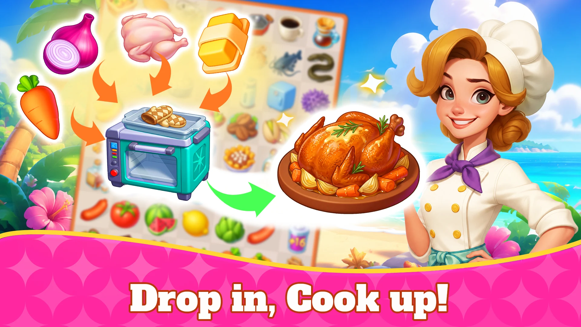 Cooking Master: Merge & Roll screenshot
