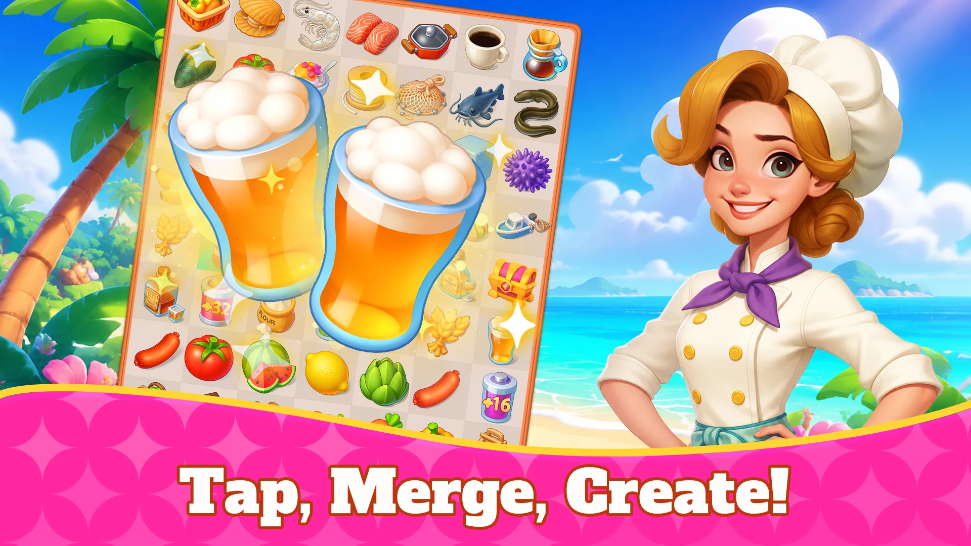 Cooking Master: Merge & Roll screenshot